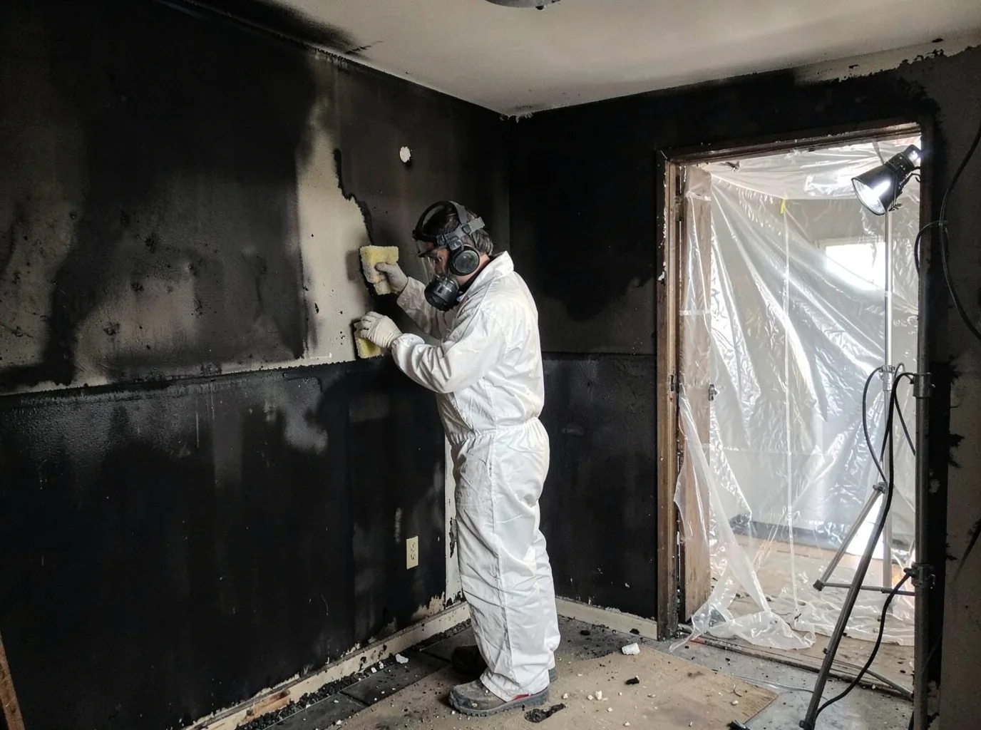 Fire Damage Restoration company in Garland, PA
